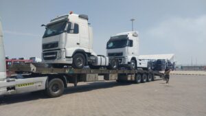 TA Logistic Services Successfully Executes 60-Truck RoRo Transit Project from Jeddah to Dubai