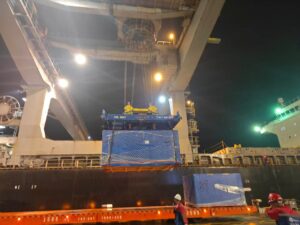 Cronos Logistics Coordinates 368.4-Ton Breakbulk Shipment From China to Brazil