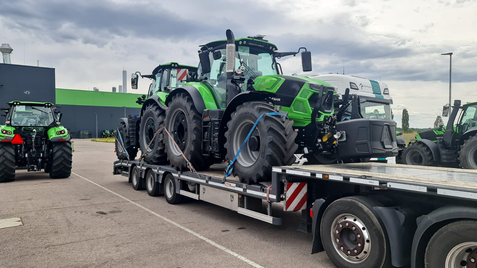 ICTL Belgium Manages RoRo Export of Agricultural Tractors from Antwerp to Halifax